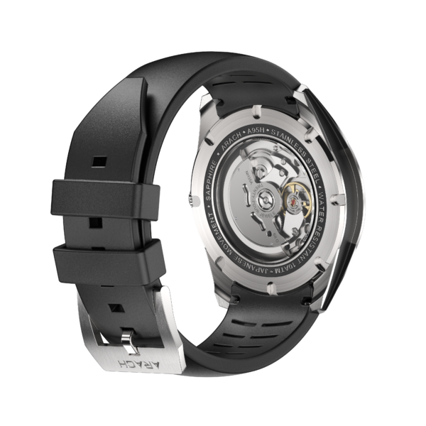 Czarny zegarek Arach A95H