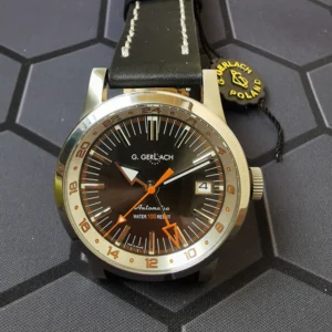 Zegarek męski G.Gerlach - Navigator GMT Black
