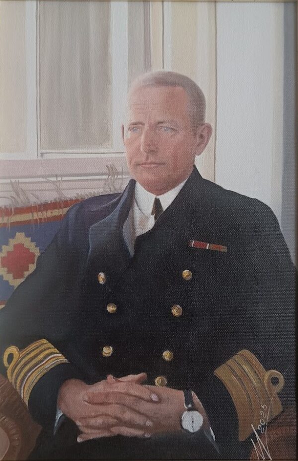 admirał Józef Unrug, obraz Lucjana Młynarczyka