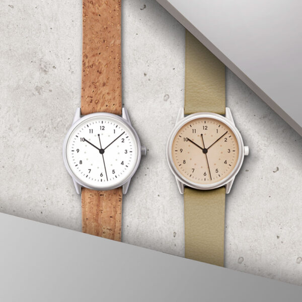 zegarek mudita moment NR white i beige