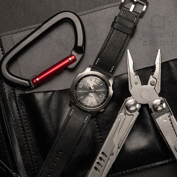 Zegarek męski Nadir Vespera GMT Silver
