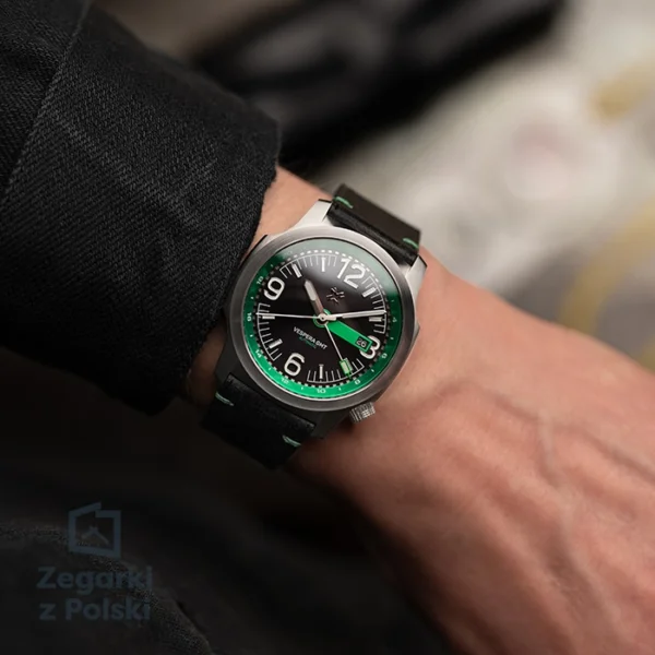 Zegarek męski Nadir Vespera GMT Green
