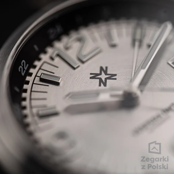 Zegarek męski Nadir Vespera GMT Silver