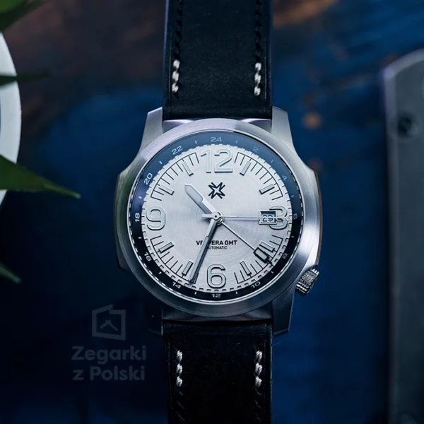 Zegarek męski Nadir Vespera GMT Silver