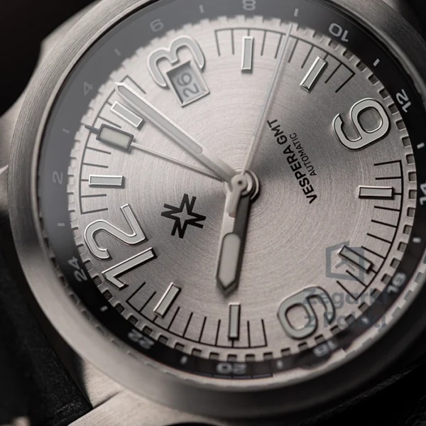 Zegarek męski Nadir Vespera GMT Silver