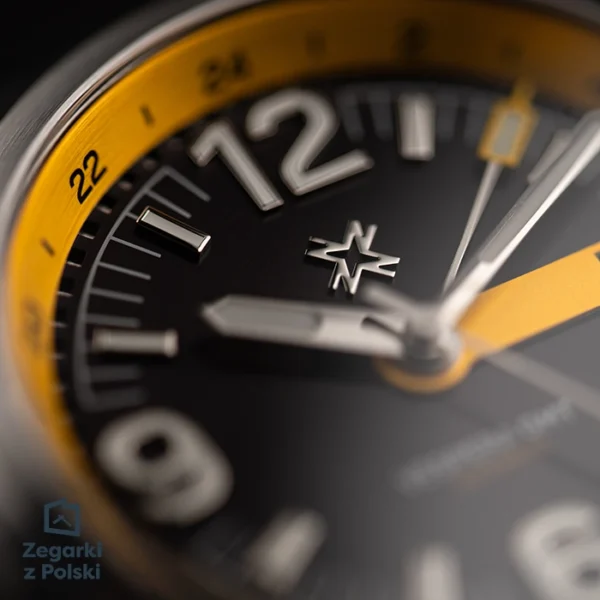 Zegarek męski Nadir Vespera GMT Yellow